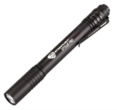 Streamlight Stylus Pro Black. Blister Packaged - White LED