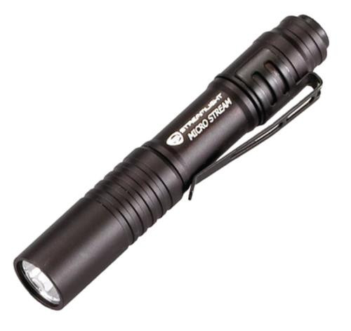 Streamlight MicroStream Black Blister Packaged - White LED