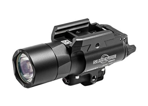 Surefire X400 Ultra LED WeaponLight, Red Laser 500 Lumens Alum Black