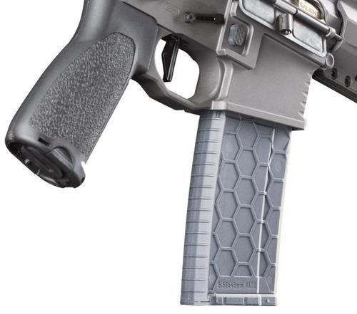 Hexmag AR-15 Magazine, .223/5.56, 30rd, Gray