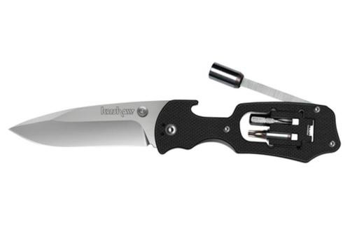 Kershaw Knives Select Fire Folding Multi-Tool Stainless and Black