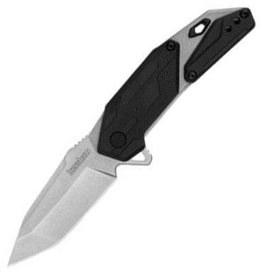 Kershw Jetpack Folding Assisted Open Tonto Point 2.75" Stone Wash