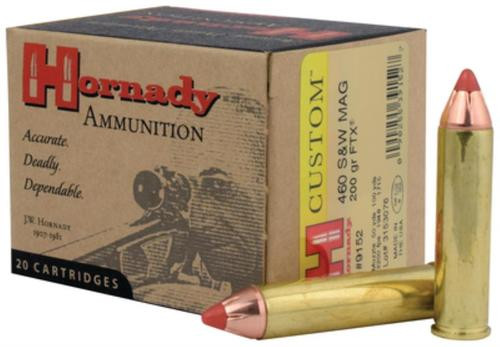 Hornady 460 SW Mag Flex Tip Expanding 460 Smith & Wesson Magnum 200gr, 20Box