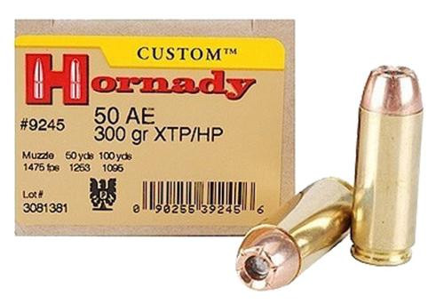 Hornady XTP 50 Action Express 300 Gr, Hollow Point, 20rd Box