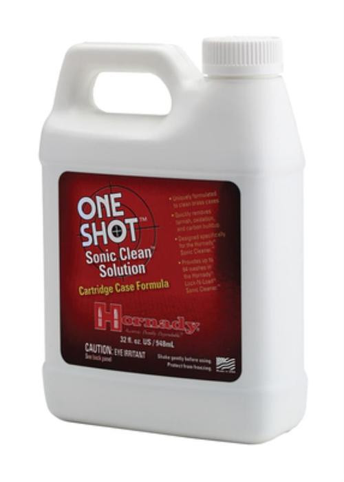Hornady One Shot Sonic Clean Solution For Use In Lock-N-Load Sonic Cleaner 1 Quart