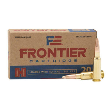 Hornady Frontier Rifle6.5 Grendel FMJ 123 GR 2580 fps 20 Rd/bx