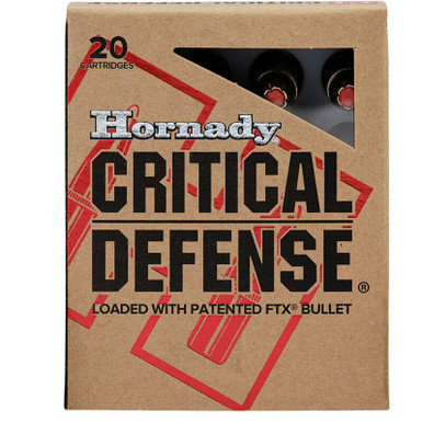 Hornady Critical Defense Ammunition 30 Super Carry 100gr FTX 20 Rounds