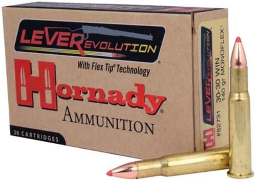 Hornady LEVERevolution .30-30 Winchester 140gr, Monoflex 20rd Box