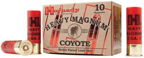 Hornady Heavy Magnum Coyote Loads 12 Ga 3 Inch 1300 FPS 1.5 Ounces BB 10 Per Box