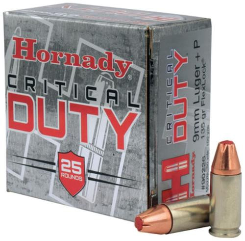 Hornady Critical Duty 40 S&W 175gr, FlexLock, 20rd Box Brass Case