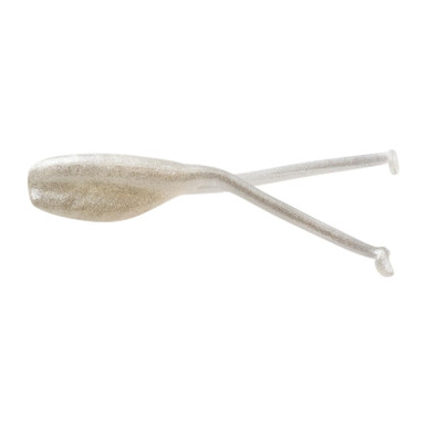 Bobby Garland Slab Dockt'R 2 1/2 inch Soft Plastic Swimbait 12 pack Pearl White 2.5"
