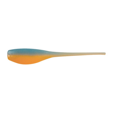 Bobby Garland Mo'Glo Baby Shad Glow-In-The-Dark 2 inch Soft Plastic 18 pack Sunset 2"