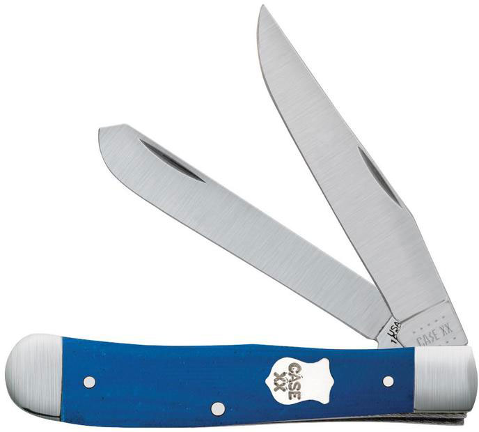 Case Blue G-10 Trapper Pocket Knife (16740)