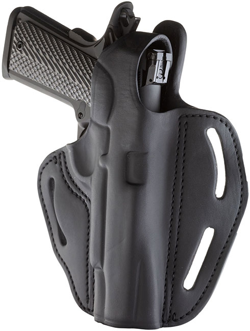 1791 Gunleather BHX Belt Hoster, Black, Right Hand, Multifit Size 1 (BHX1CLSBLR)