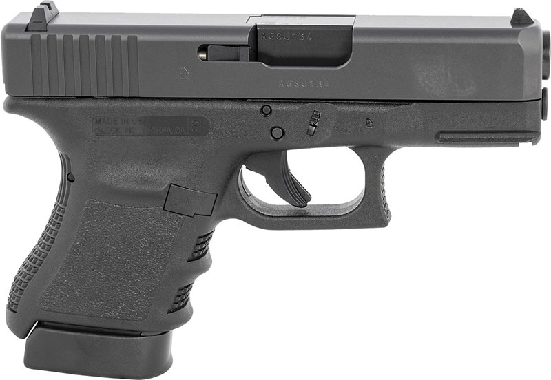 Glock G30 Short Frame *CA Compliant Pistol UF3050201, 45 ACP, 3.78", Polymer Grip, 10 Rds
