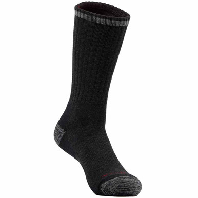 TerraMar Men's Merino Hiker Crew Socks 2 Pack, #1103-2