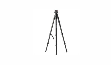 BOG Deathgrip Infinite Tripod - Carbon Fiber Construction, Matte Finish, Includes Adjustable Deathgrip Clamp, Ball Head Mount