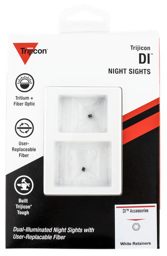 Trijicon DI™ Night Sight Retainer Replacement Pack - White - AC