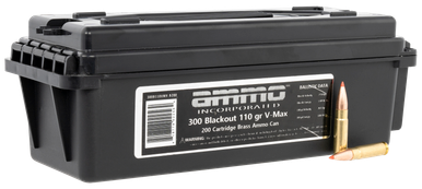 Ammo Incorporated 300B110VMXB200 Signature 300 Blackout 110 gr V-Max - 200 Round Box