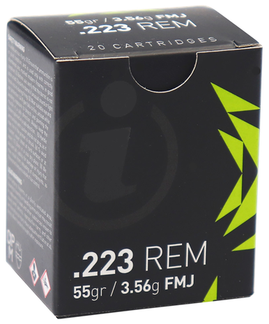 Ammo Incorporated IGMAN30462 Igman 223 Rem 55 gr - 20 rounds per Box