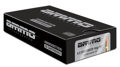 Ammo Inc Signature 6.5 Creedmoor 140 gr Super Shock Tip (SST) - 20 Rounds per Box
