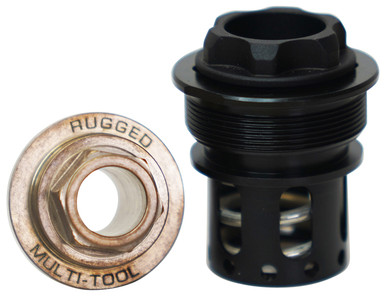 Rugged Suppressors Universal Cage for Alaskan 360 Suppressor Black - CAGE002