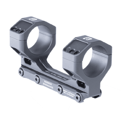Badger Ordnance Condition One Max Mount - 34mm w/ 0 MOA, 1.54" Tall Height, Anodized Black Finish