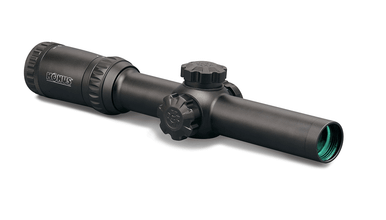 Konus Pro M30 1-4X24mm Rifle Scope -30mm Tube, German Post with Illuminated Circle and Center Dot, Matte Black Finish