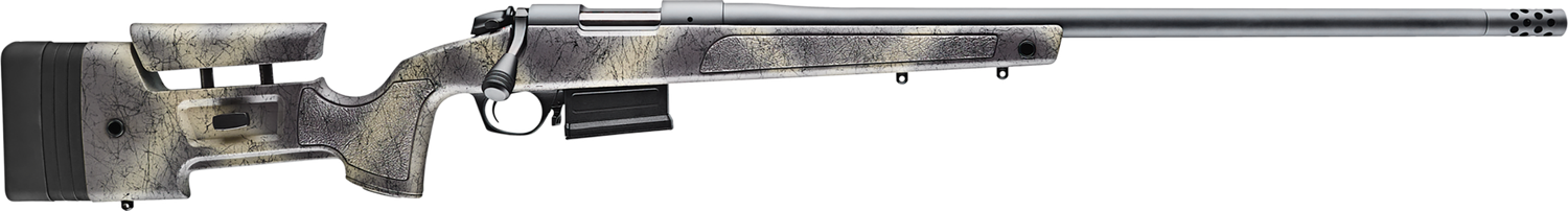 Bergara B-14 HMR Wilderness Bolt Action Rifle B14LM361, 300 Win Mag, 26", Woodland Camo Stock, Blued Finish, 5 Rds