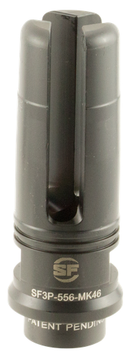 SureFire SOCOM 3-PRONG Flash Hider for the MK46 - 5.56x45mm NATO 9/16"-24 TPI