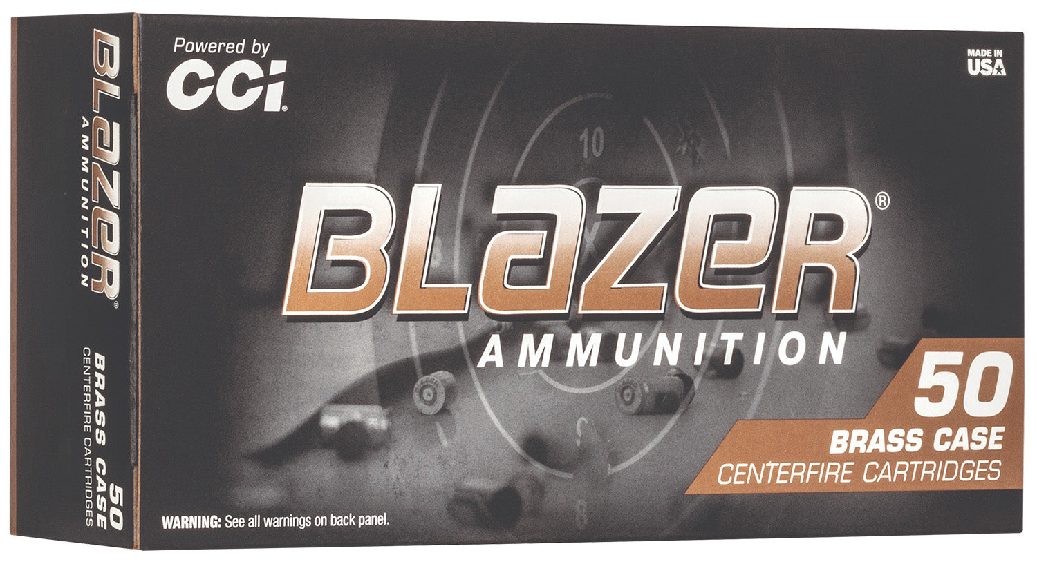 Blazer .45 ACP/Auto Brass 230 grain Jacketed Hollow Point ammunition 850 FPS