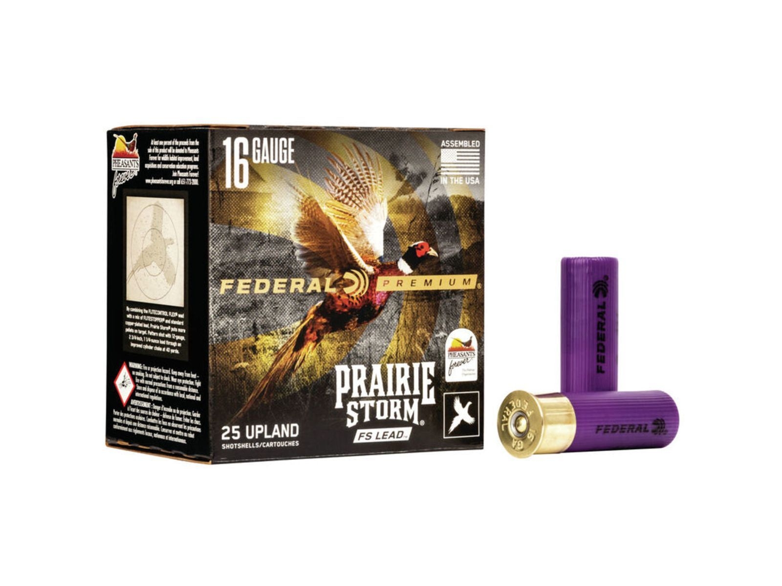 Premium Prairie Storm FS 16 Gauge 2.75" 1-1/8oz 5 Shot 1425 fps