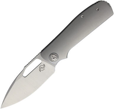 Liong Mah Designs Field Duty Sculpted Titanium - 4" M390 Blade,Sculpted Titanium Frame