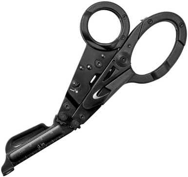 SOG ParaShears Medical/Rescue Scissors - Full-Size Multi-Tool, Black, Nylon Sheath