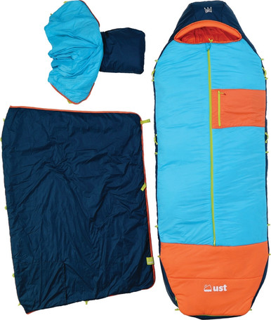 UST Monarch Sleeping Bag - Regular Length - Multiple Temperature Ranges, Detachable Wings