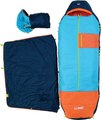 UST Monarch Sleeping Bag - Short Length - Multiple Temperature Ranges, Detachable Wings