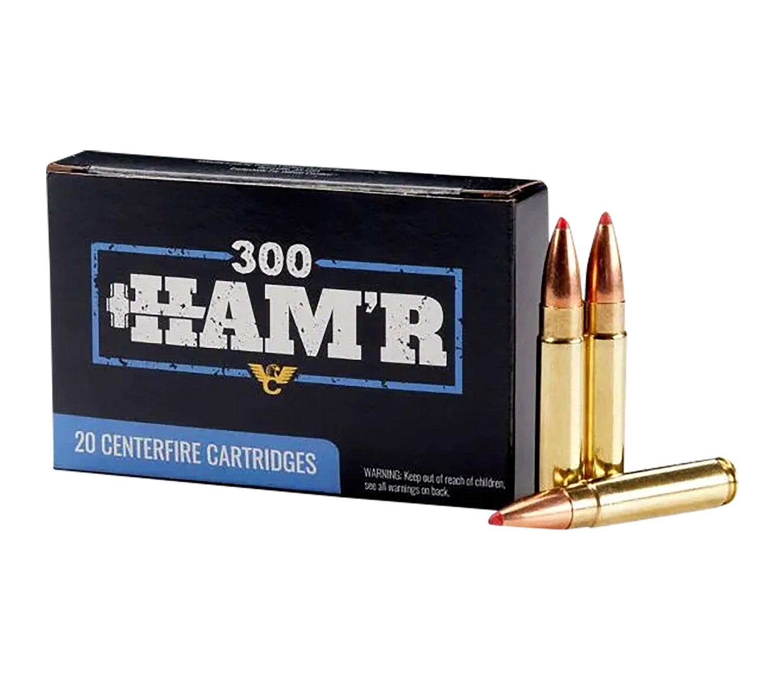 Wilson Combat .300 HAM'R Hornady FTX 135 grain Polymer Tipped Flat Based ammunition 2400 FPS
