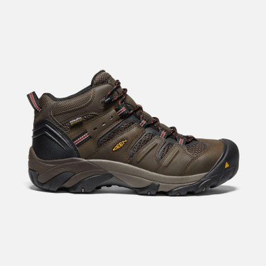 Keen 1022098 Men's Lansing Mid Waterproof (Steel Toe) Boots
