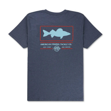 Aftco Wally Dinger SS T-Shirt Midnight Heather XL
