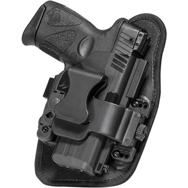 Alien Gear ShapeShift Appendix Carry for Glock 19 IWB Holster Synthetic Backer with Polymer Shell Black