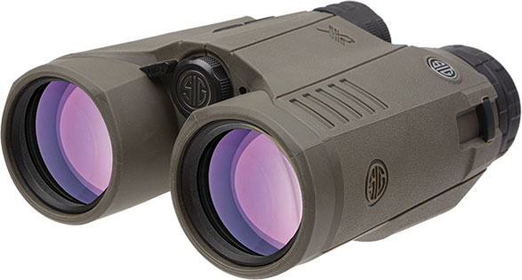 Sig Sauer KILO6K HD Ballistic Rangefinding Binoculars SOK6K105, 10x42, OD Green