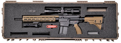 Heckler & Koch MR762 LRP III Semi-Auto Rifle 81000498, 7.62x51mm NATO, 16.6", G28 Stock, Matte Black Finish, 20 Rd