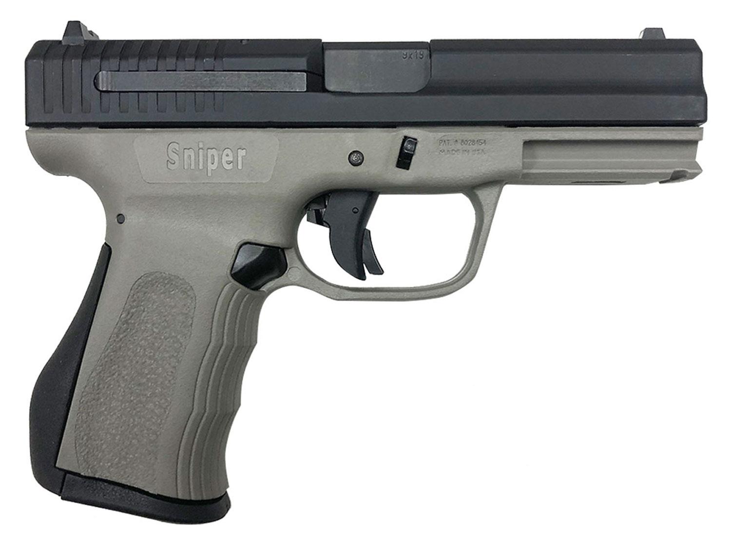 FMK 9C1 G2 SAO Pistol G9C1G2PSS, 9mm Luger, 4", Interchangeable Backstrap, Dark Gray Finish, 14 Rds