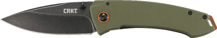 Columbia River Tuna Folding Knife w/Plain Edge & G10 Handle (2520)