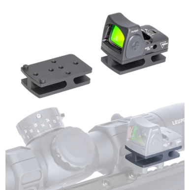 Badger Ordnance C1 J-Arm RMR Mount Plate - Black - 200-13B