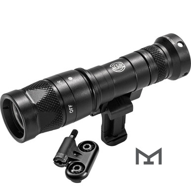 SureFire M340V Mini Scout IR and White LED - 3-Volt Vampire Scout Light w/ M75 Mount Mini Scout IR and White LED - 3-Volt Vampire Scout Light Pro w/ Z68 Tailcap