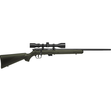 Savage Mark II FVXP Rifle 22 LR 21 in. Black w/ Scope RH