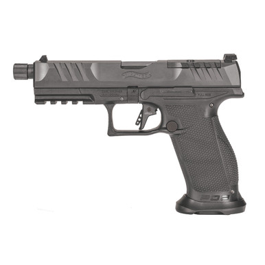 Walther PDP Full Size Optic Ready PRO SD Pistol 9mm 5.1 in. Black 18 rd. Threaded