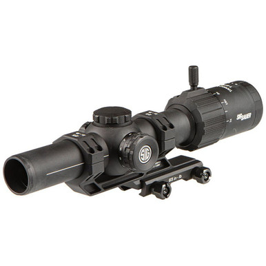 Sig Sauer Tango MSR Scope 1-6x24 Illuminated BDC6 w/ Mount Black