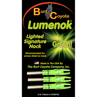GWS Lighted "S" Nocks 3 pk.